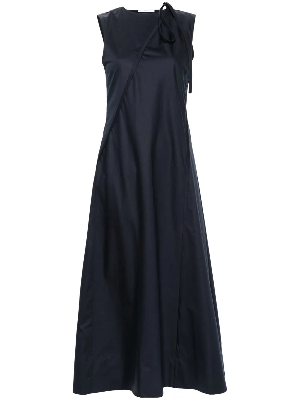 Tie-Fastening Maxi Dress