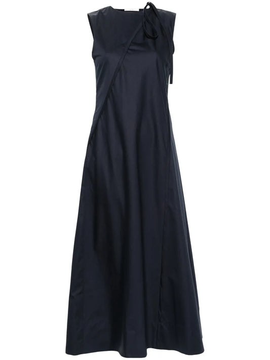 Tie-Fastening Maxi Dress