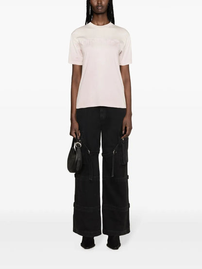 Logo-Print Ombré T-Shirt