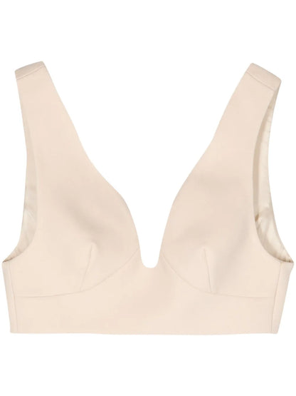 Virgin-Wool Brallete Top