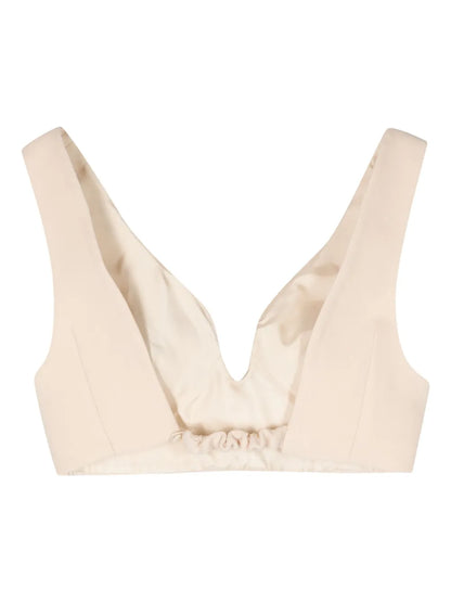 Virgin-Wool Brallete Top