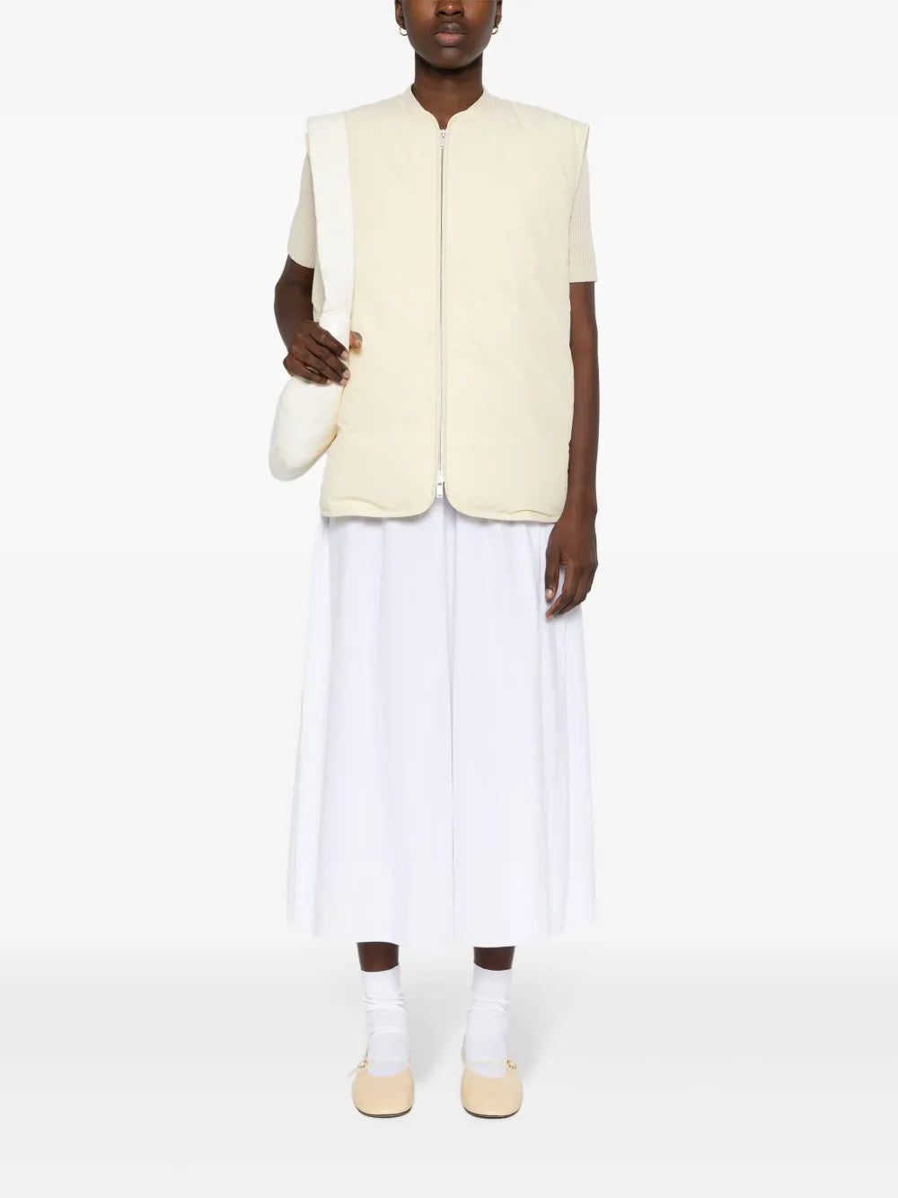 Padded Zip-Up Gilet