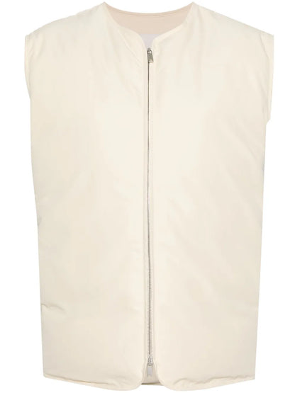 Padded Zip-Up Gilet