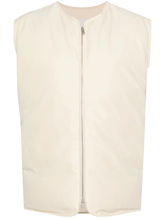 Padded Zip-Up Gilet