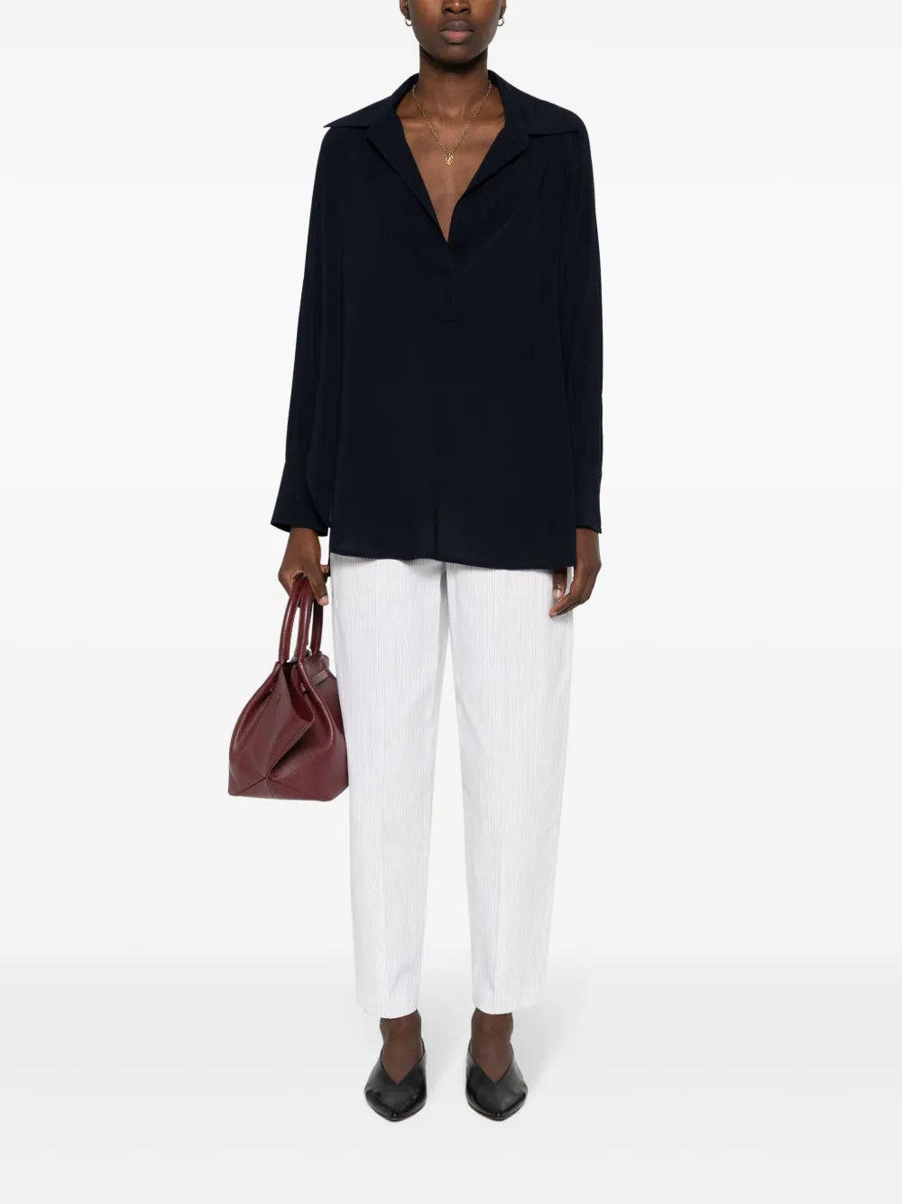 V-Neck Blouse