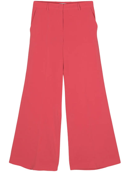 Pressed-Crease Palazzo Pants