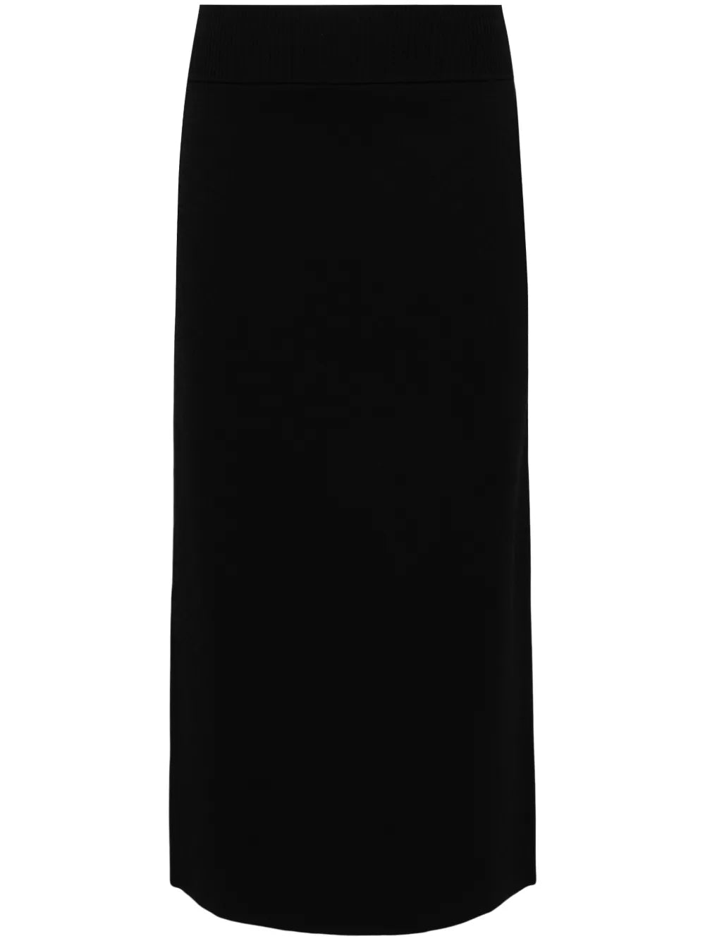 High-Waist Midi Skirt