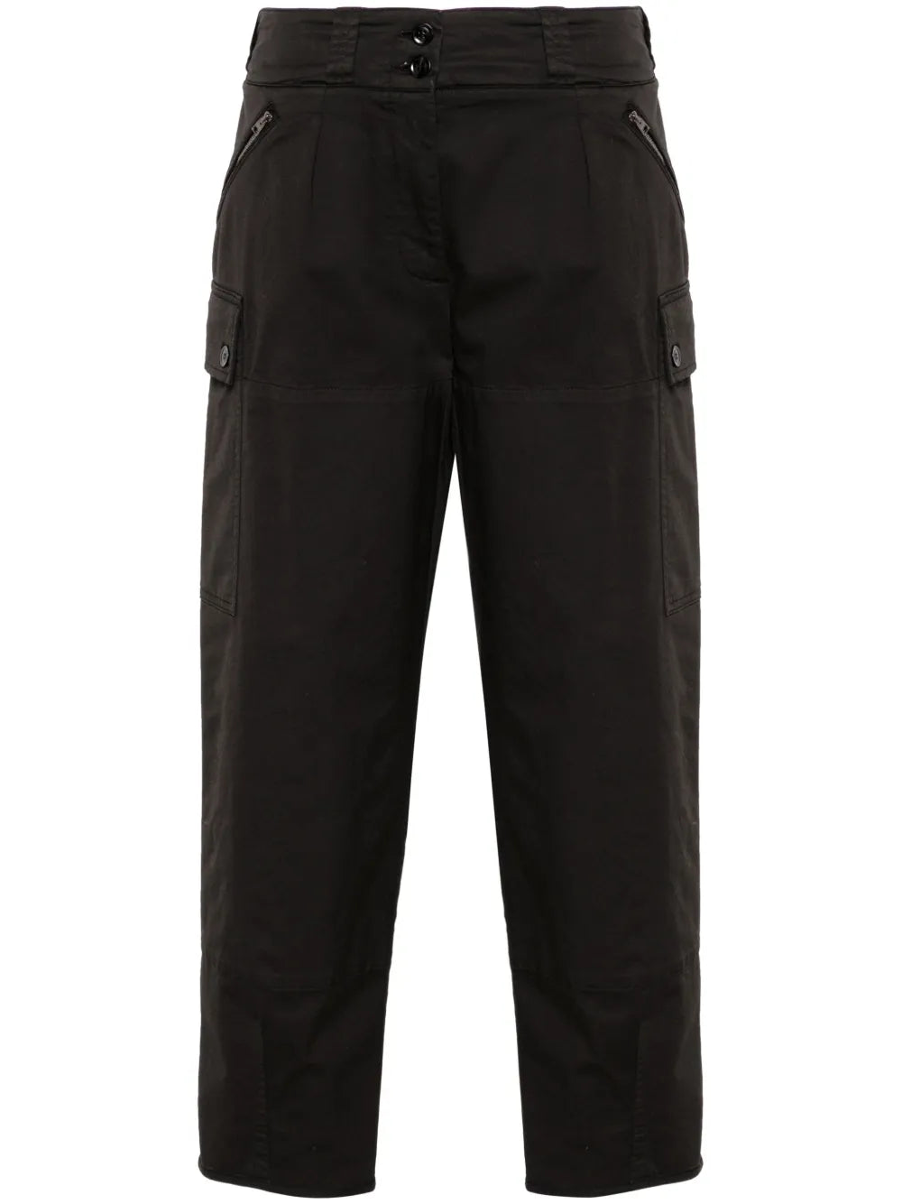 Tapered Cropped Trousers