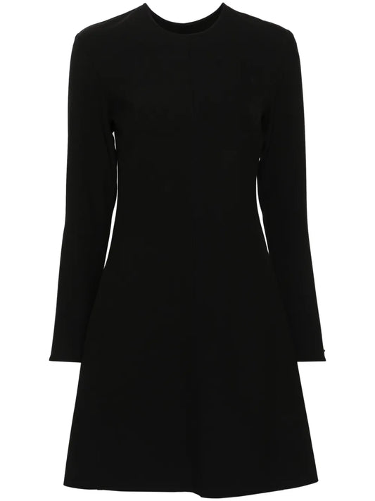 Crepe Mini Dress