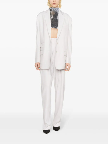 Enya High-Waisted Tailored Trousers