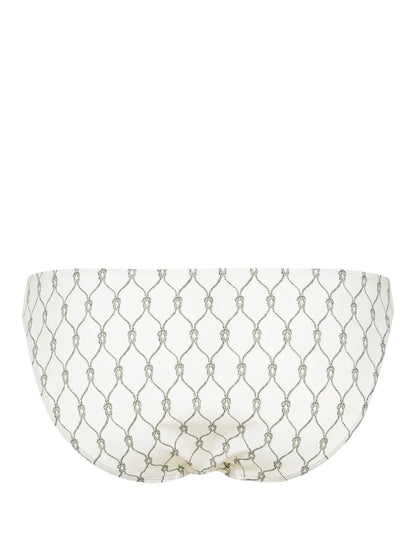 Celtic Knot-Print Bikini Bottoms