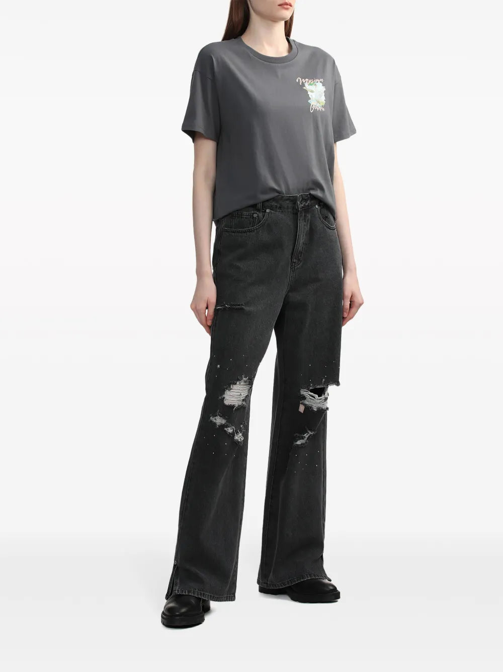 Graphic-Print Cotton T-Shirt