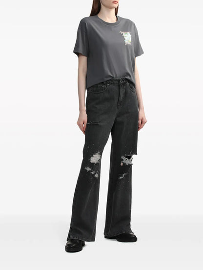 Graphic-Print Cotton T-Shirt