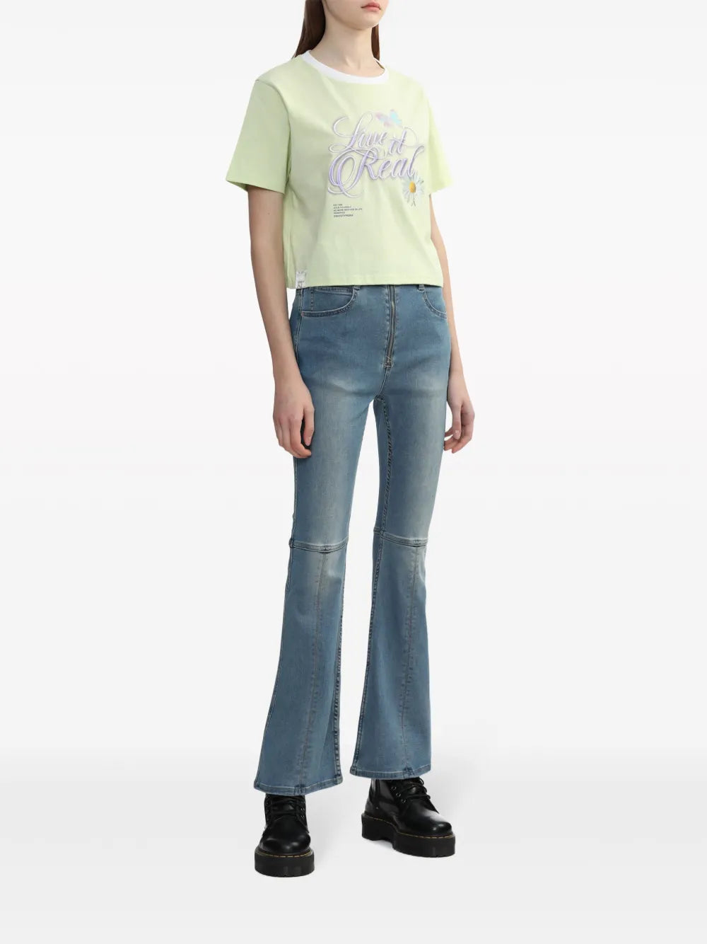 Quote-Print T-Shirt