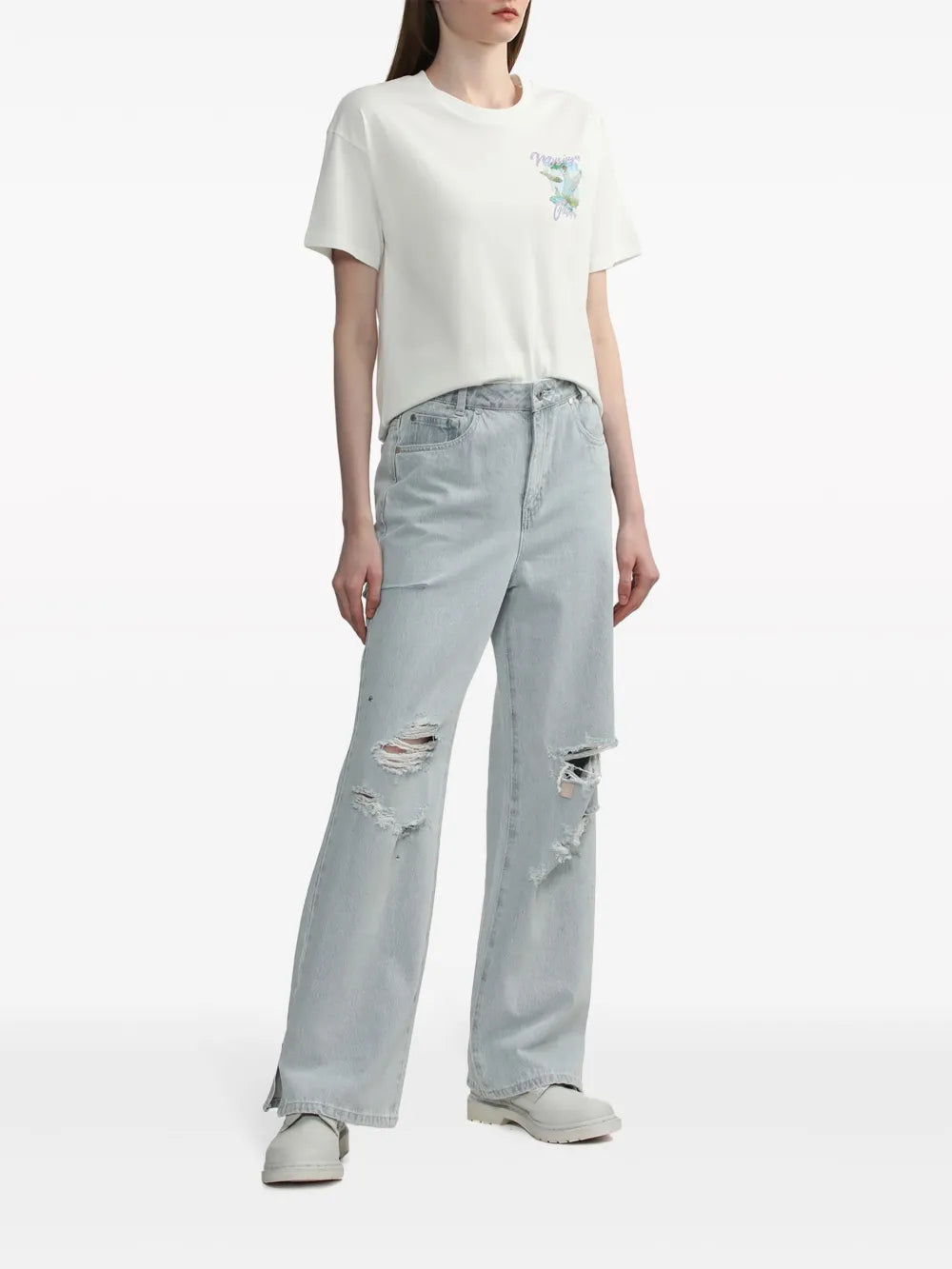 Graphic-Print Cotton T-Shirt