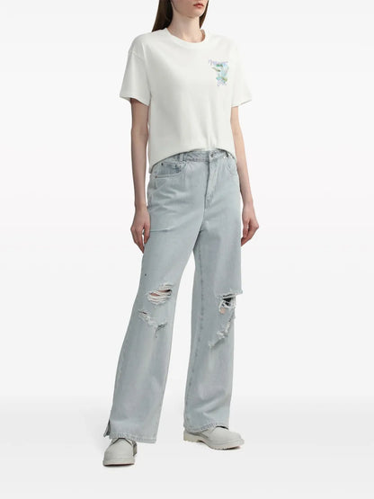 Graphic-Print Cotton T-Shirt
