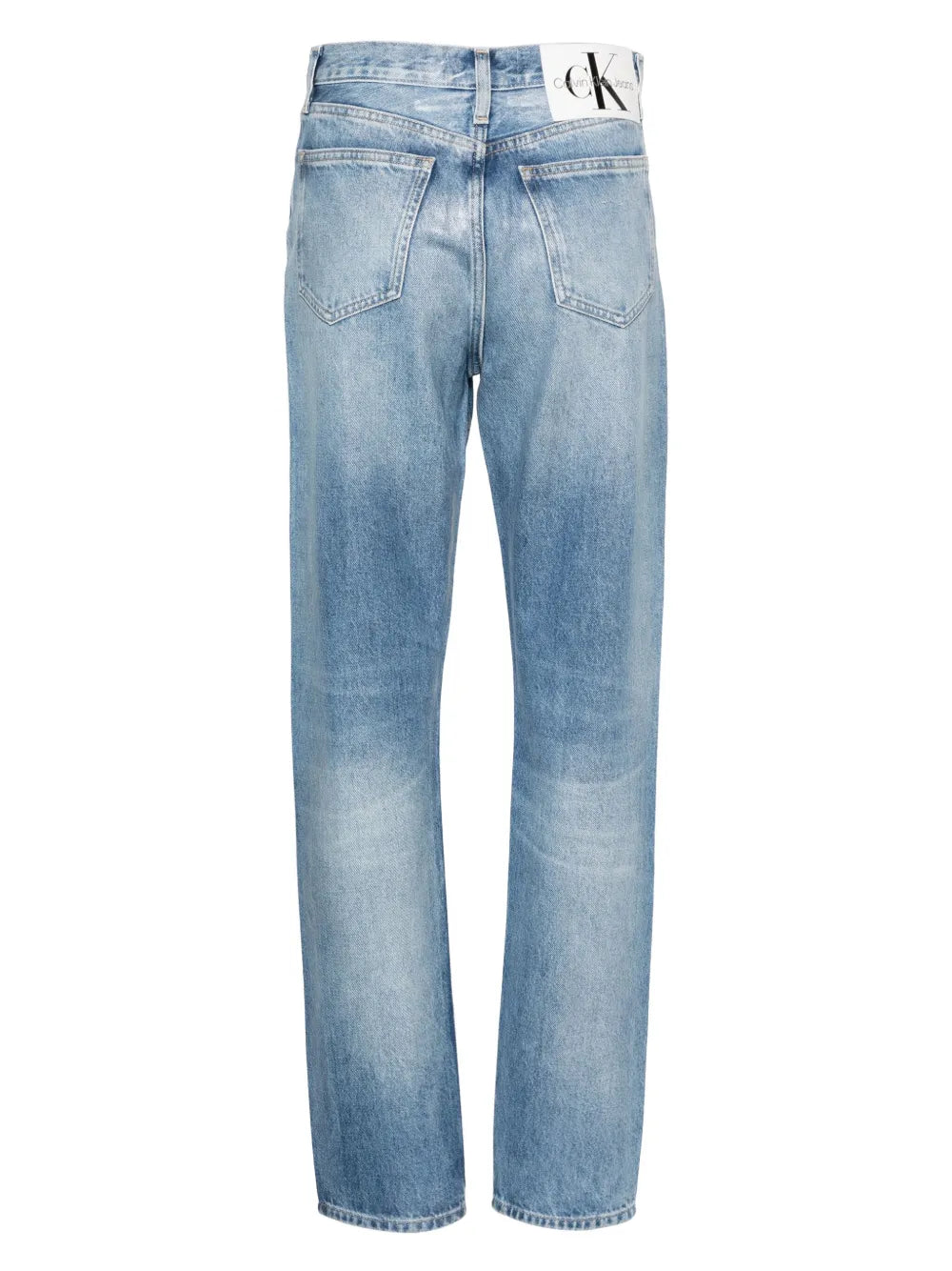 Slim-Cut Cotton Jeans