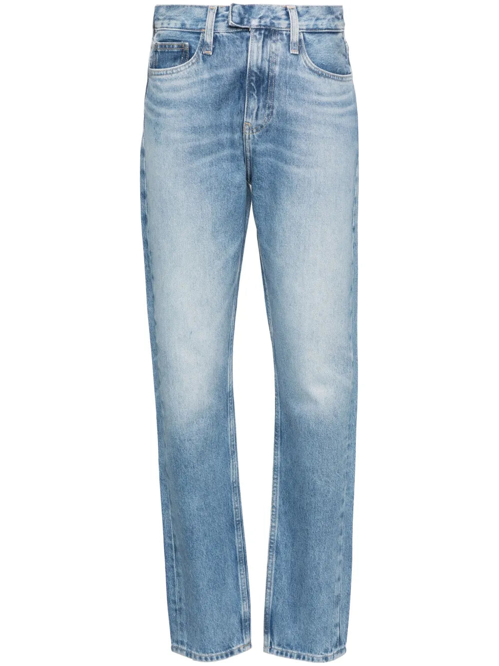 Slim-Cut Cotton Jeans