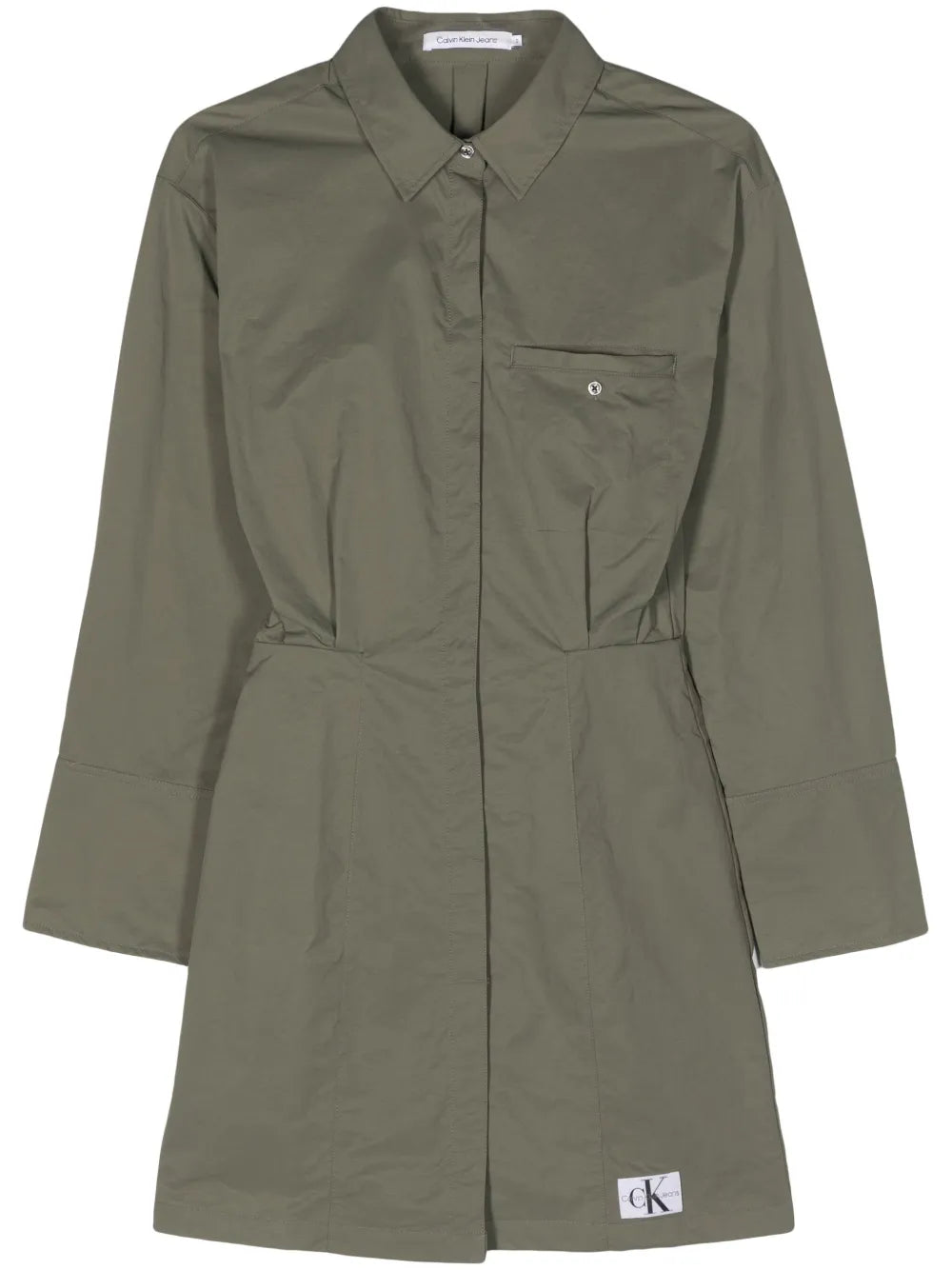 Long-Sleeve Shirt Dress