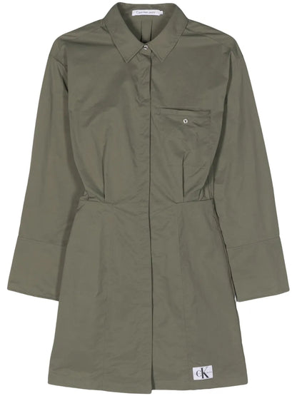 Long-Sleeve Shirt Dress