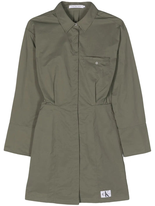 Long-Sleeve Shirt Dress