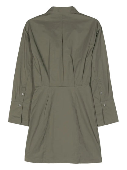 Long-Sleeve Shirt Dress