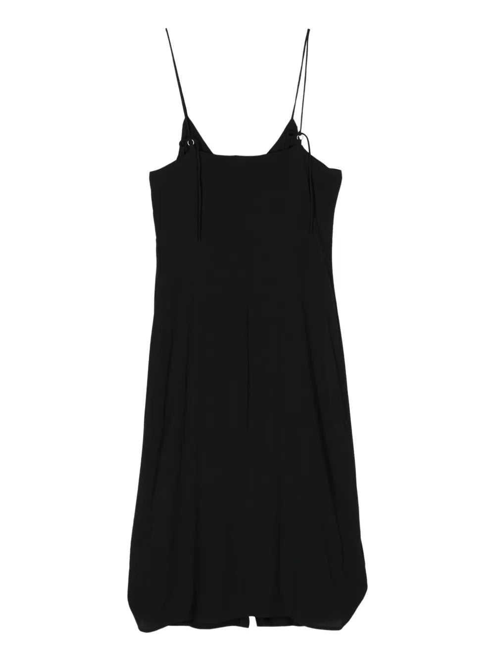 Logo-Print Buttoned Midi Dress
