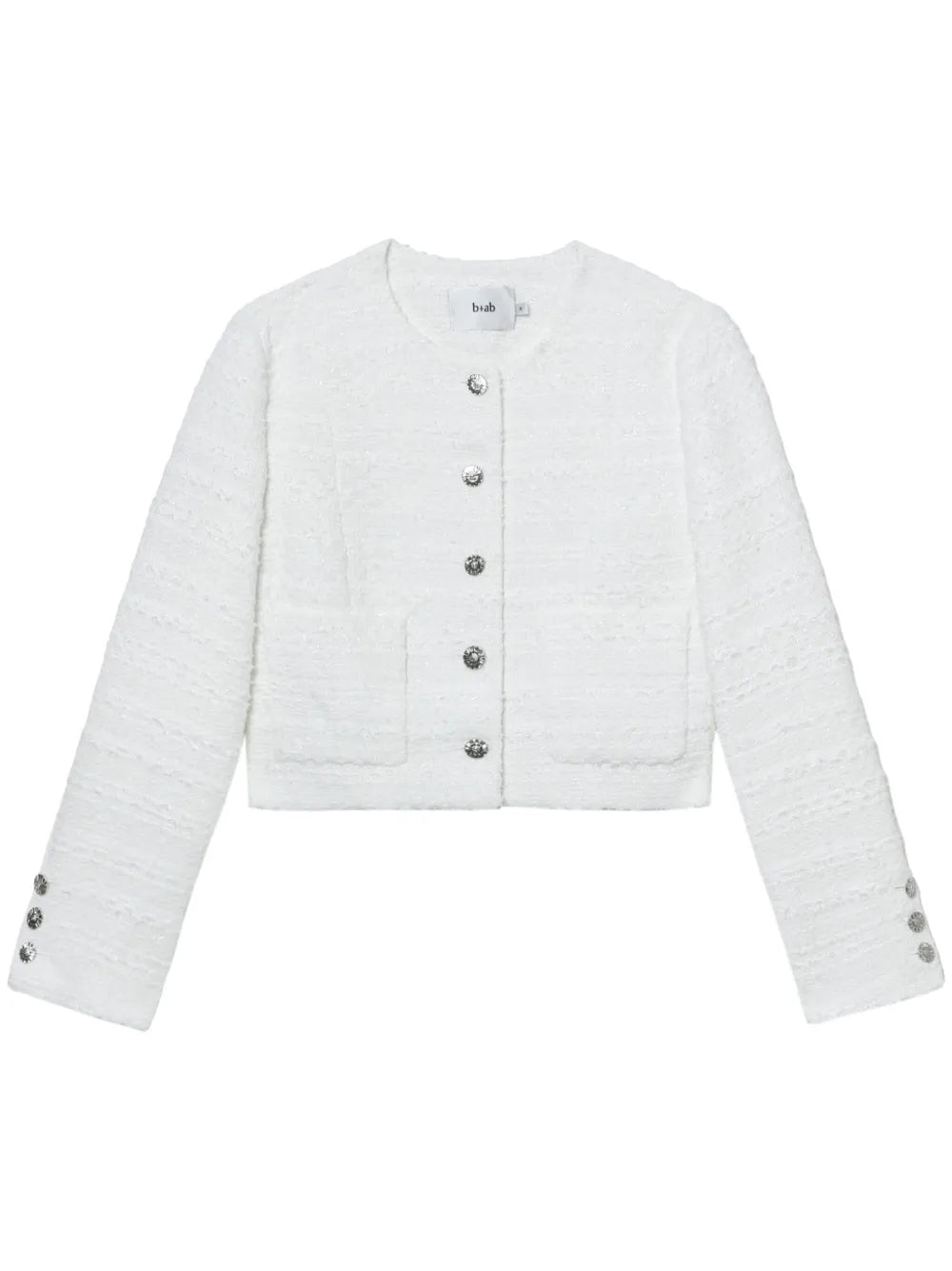 Tweed Button-Up Jacket