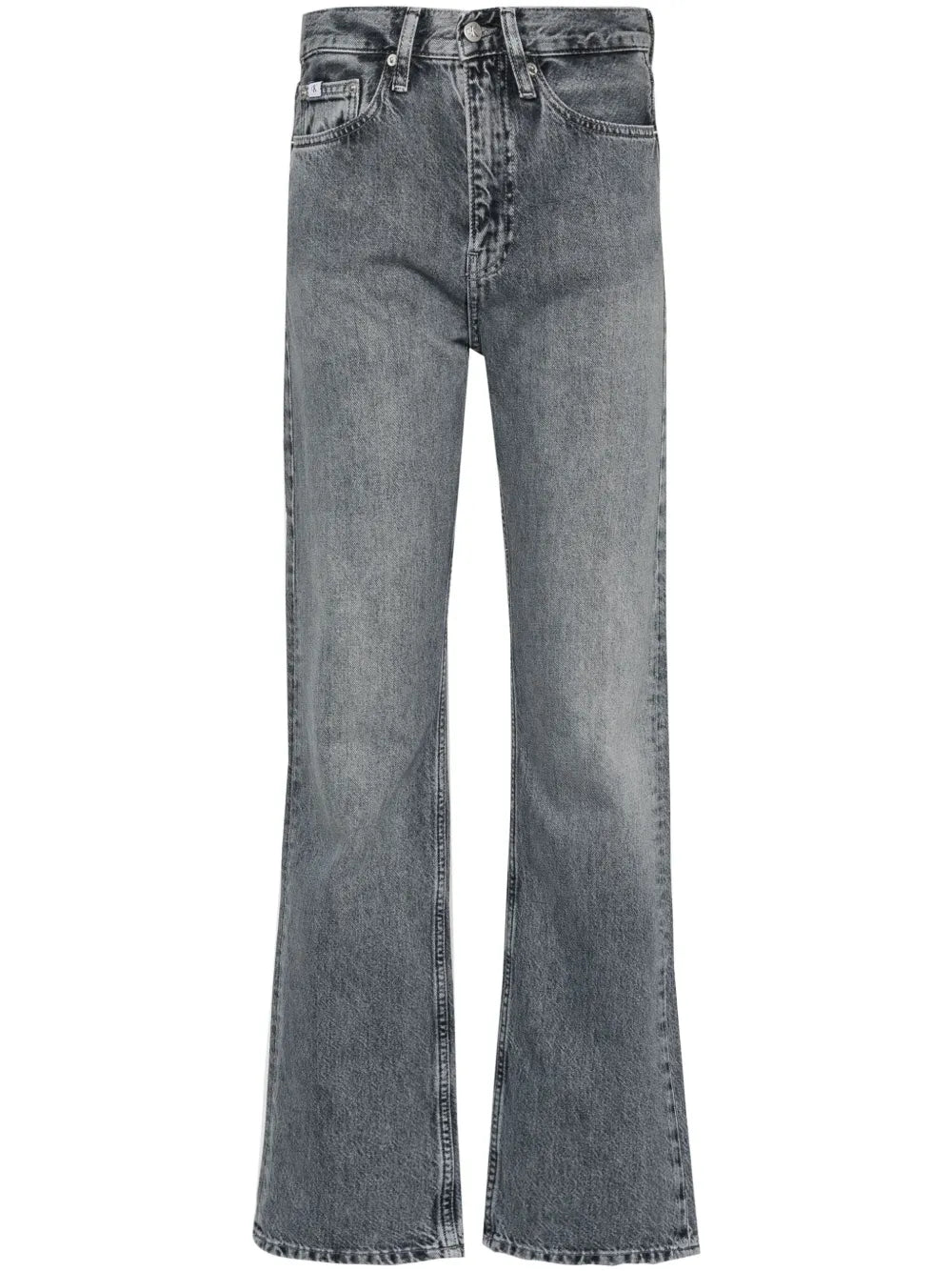 High-Rise Straight Jeans