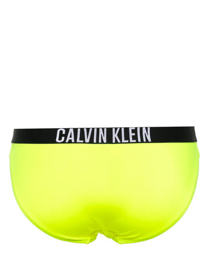 Logo-Waistband Bikini Bottoms