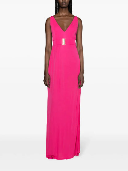 Cabreo V-Neck Maxi Dress