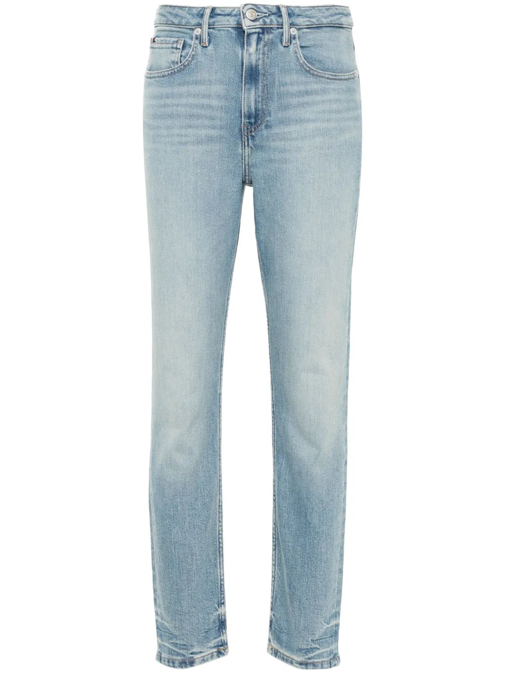 High-Rise Slim Cigarette Jeans