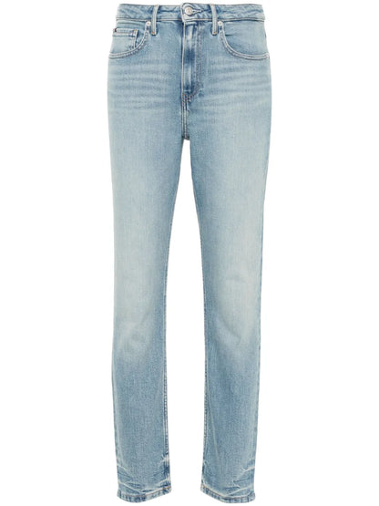 High-Rise Slim Cigarette Jeans