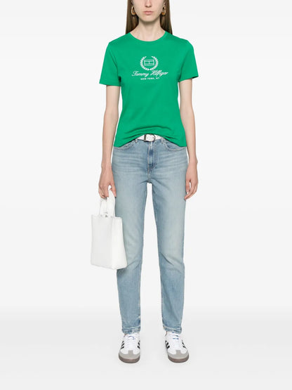 High-Rise Slim Cigarette Jeans