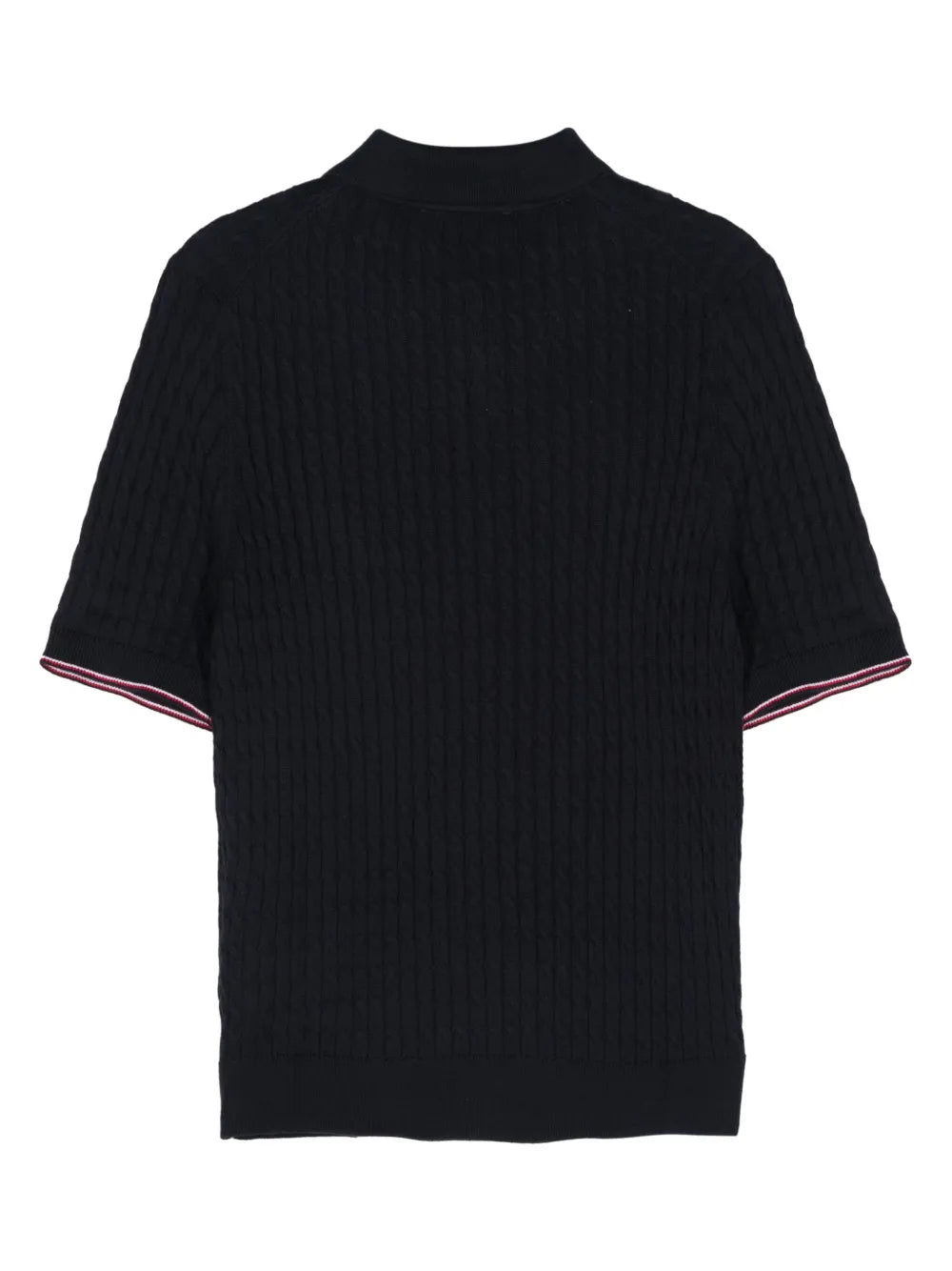 Logo-Embroidered Knitted Top