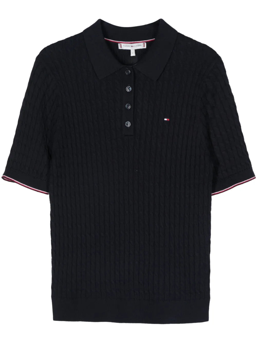 Logo-Embroidered Knitted Top