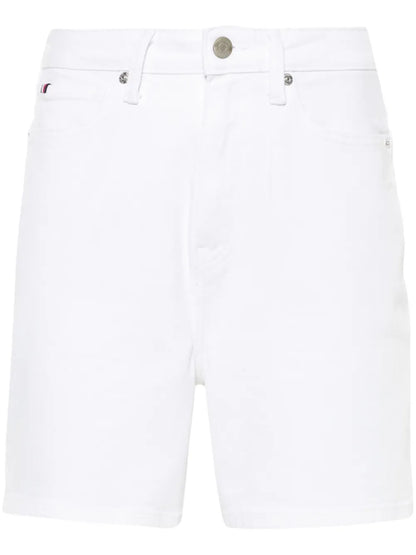 High-Rise Denim Shorts