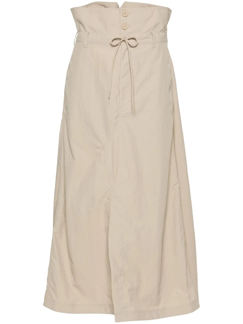 A-Line Crinkled Maxi Skirt