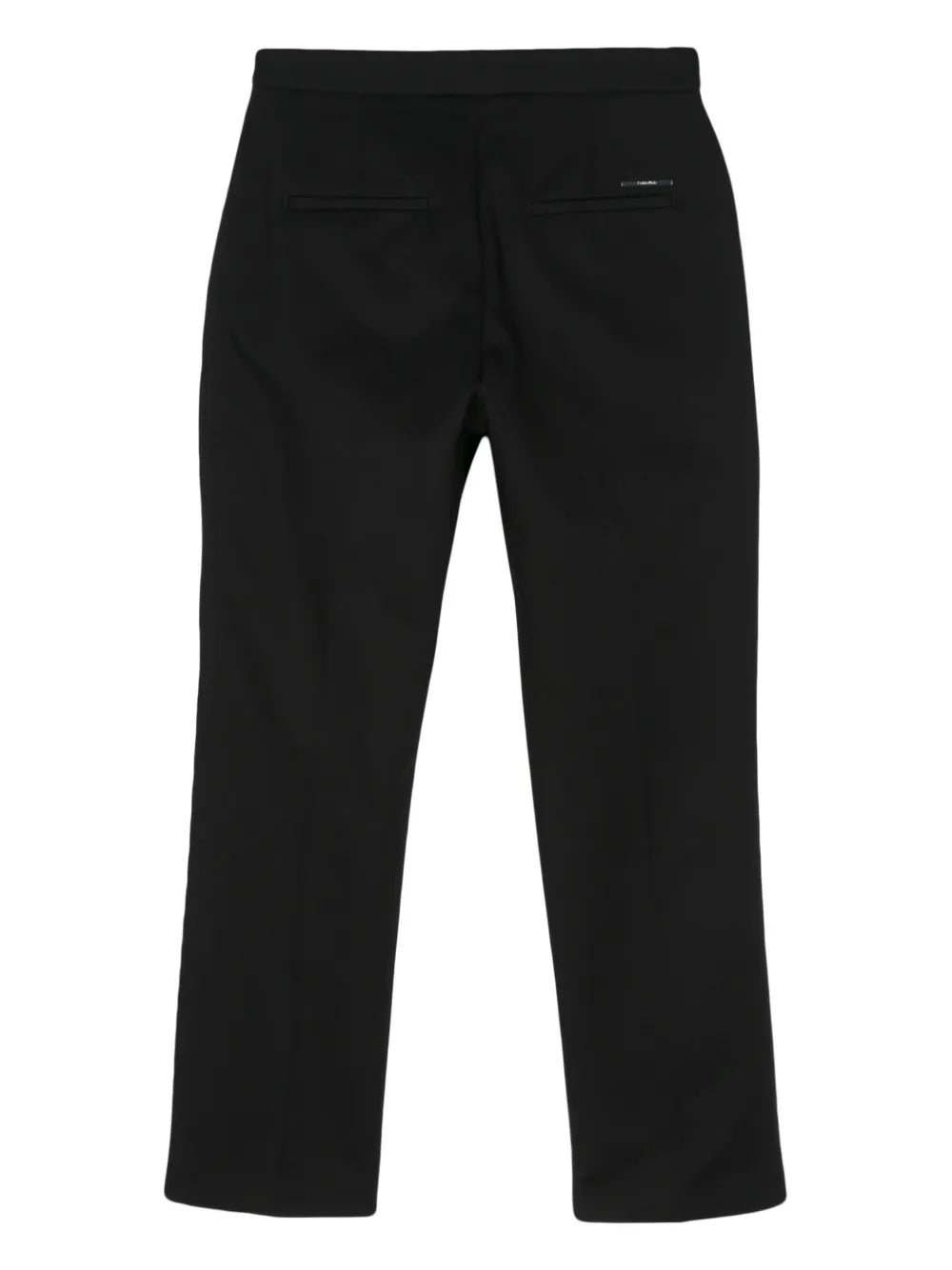 Slim-Cut Gabardine Trousers