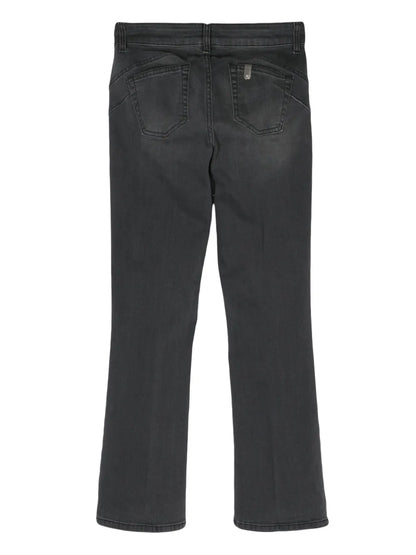 Mid-Rise Cropped Jeans