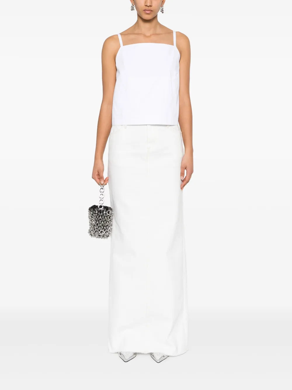 Sleeveless Cotton Top
