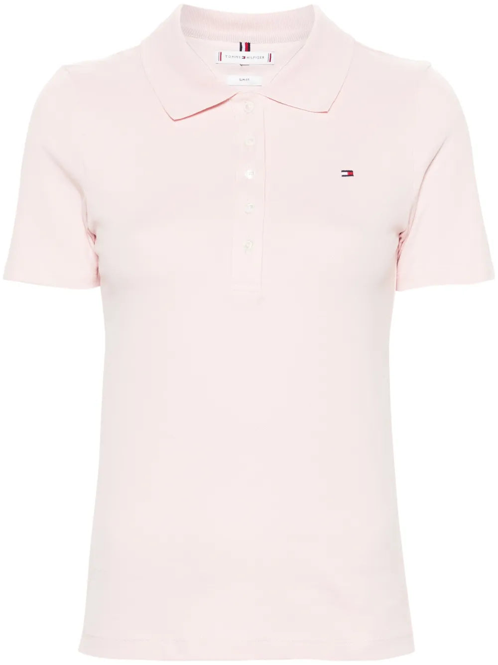 Flag-Embroidered Polo Shirt