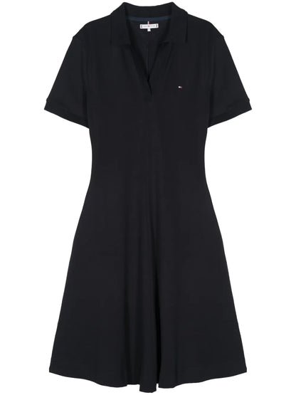 Logo-Embroidered Dress
