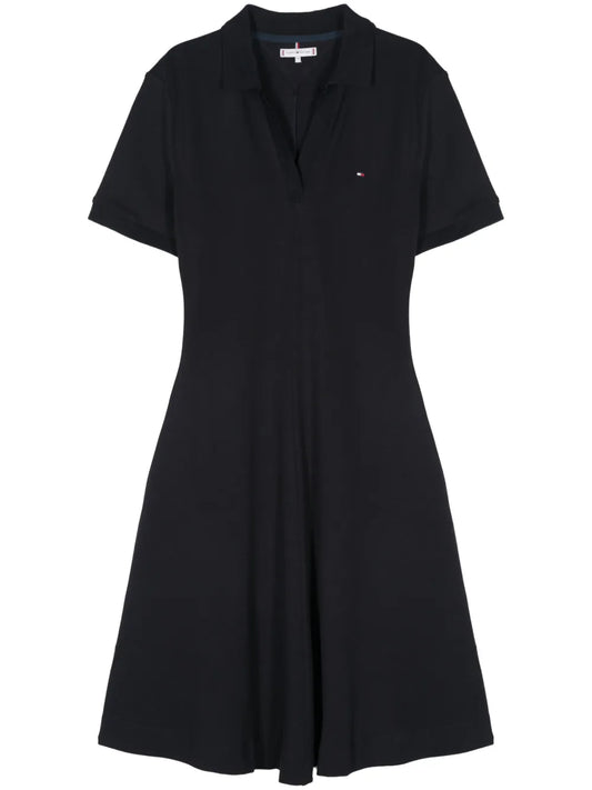 Logo-Embroidered Dress