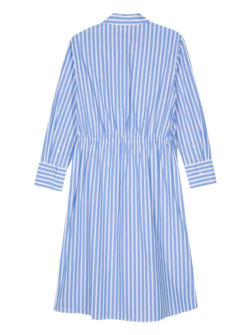 Striped Midi Shirt Dress