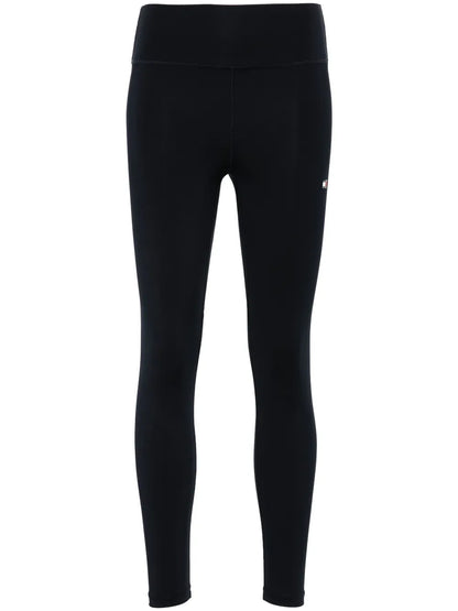 Sport Essential Rubberised-Logo Leggings