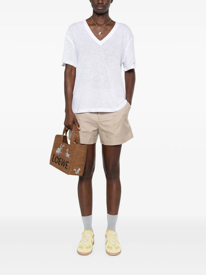 Slub-Textured T-Shirt