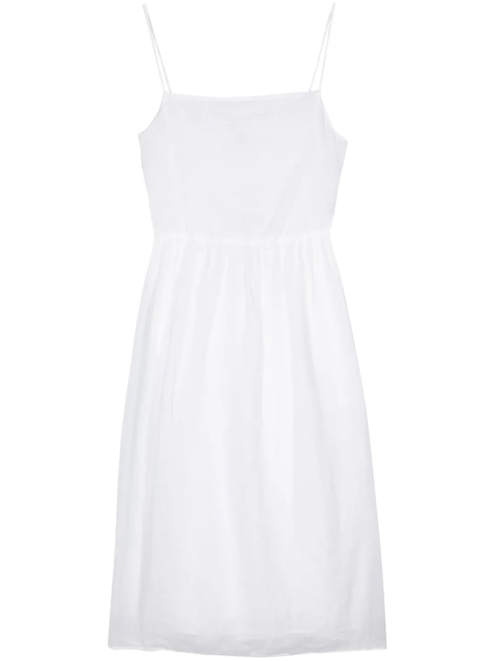 Logo-Embroidered Midi Dress