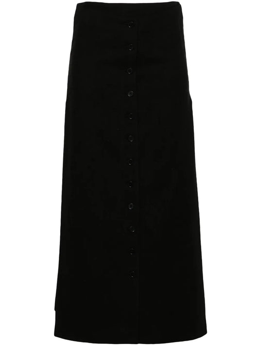 Atriblack Buttoned Skirt
