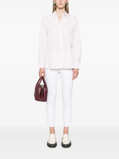 Striped Poplin Shirt